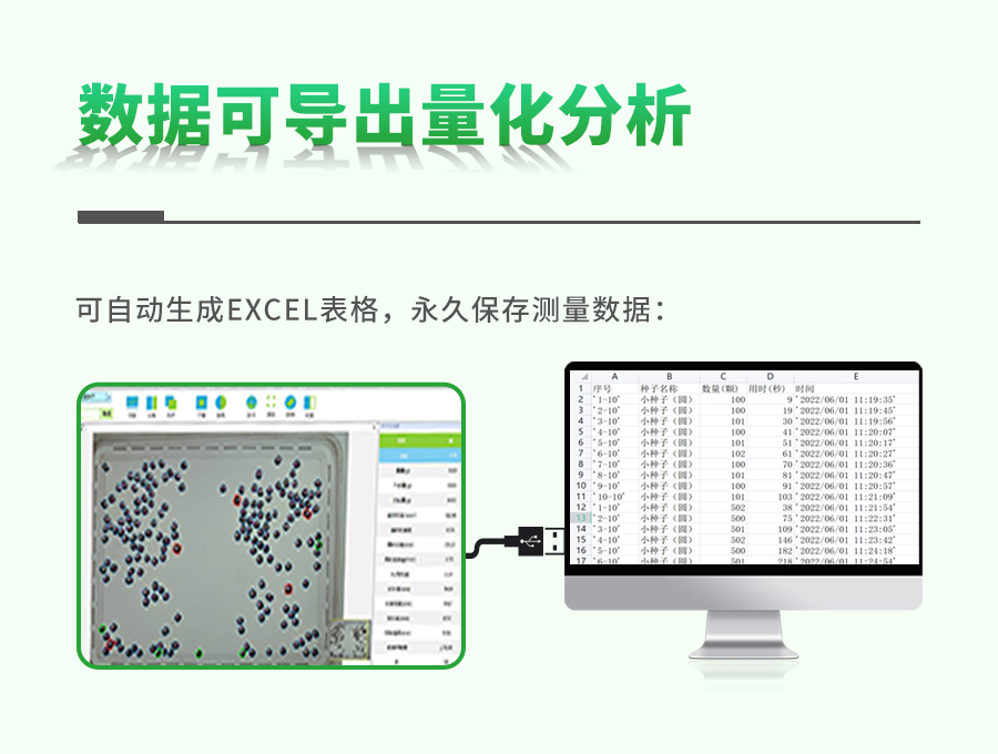 智能考種分析係統