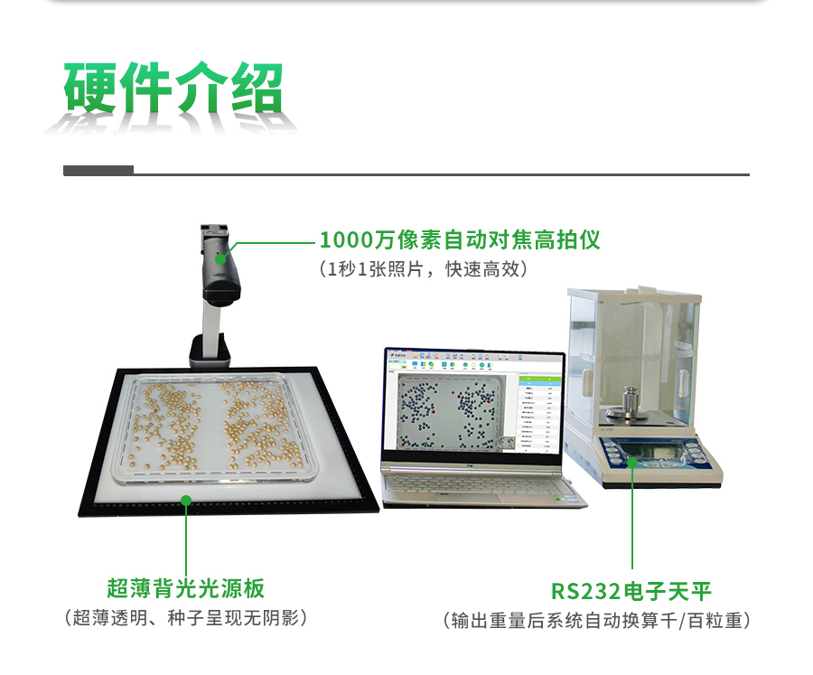 智能考種分析係統